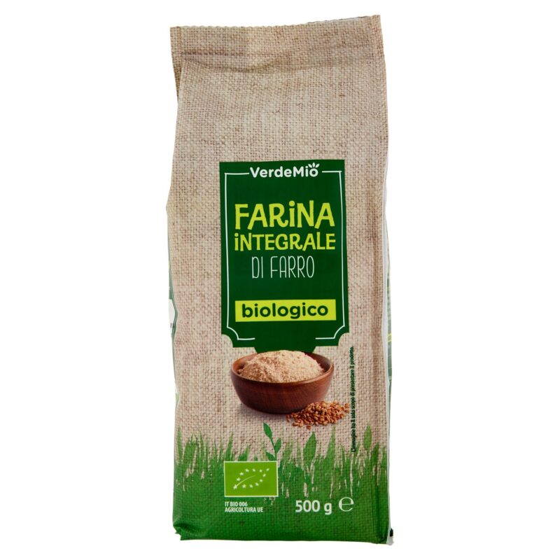 VerdeMio Farina Integrale di Farro biologico 500 g