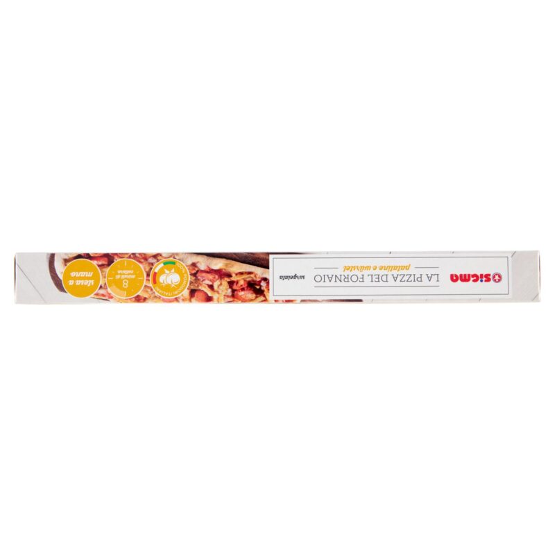 Sigma Pizza del Fornaio patatine e würstel surgelata 1 Pizza 240 g