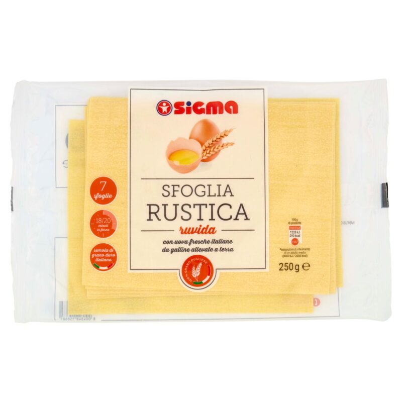 Sigma Sfoglia Rustica ruvida 250 g