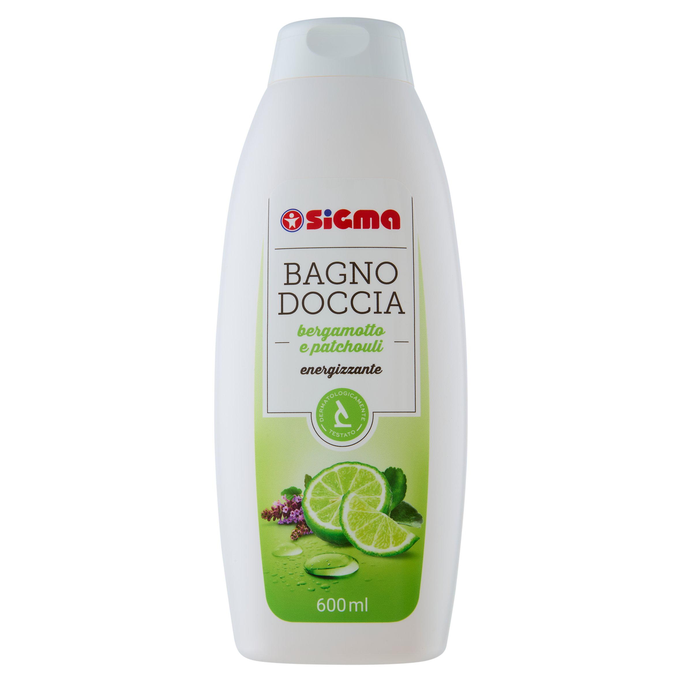 Sigma Bagno Doccia bergamotto e patchouli energizzante 600 ml