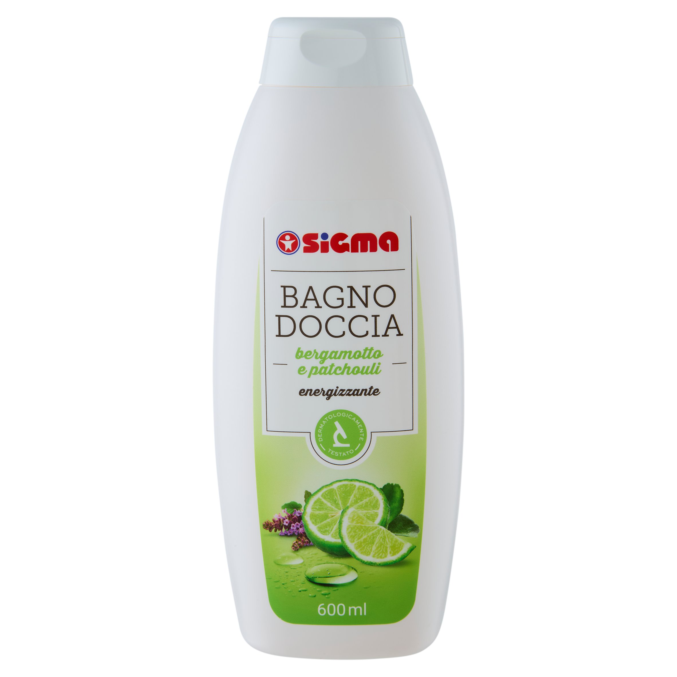 Sigma Bagno Doccia bergamotto e patchouli energizzante 600 ml