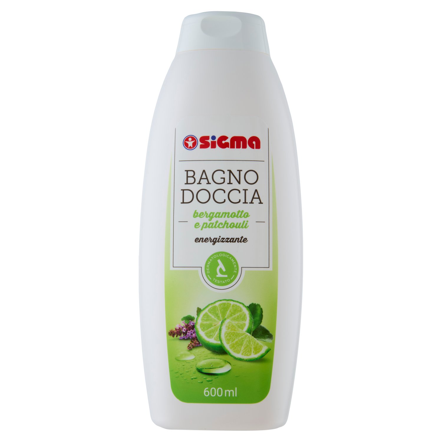 Sigma Bagno Doccia bergamotto e patchouli energizzante 600 ml