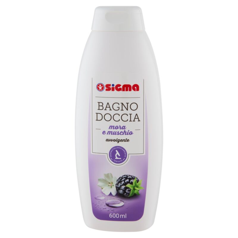 Sigma Bagnodoccia mora e muschio avvolgente 600 ml