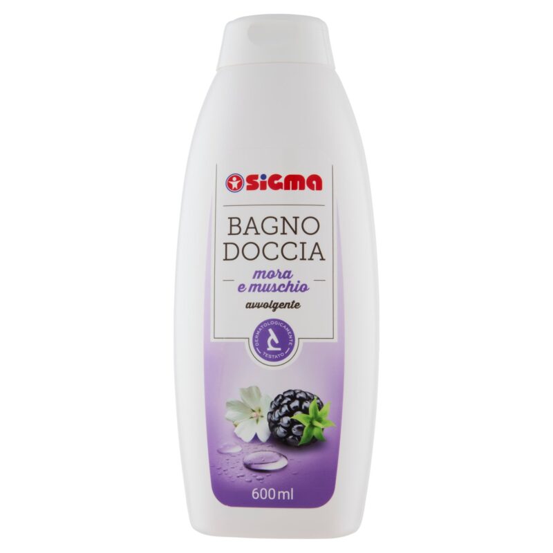 Sigma Bagnodoccia mora e muschio avvolgente 600 ml