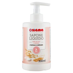Sigma Sapone Liquido latte di riso e avena 300 ml