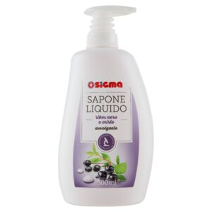 Sigma Sapone Liquido ribes nero e mirto avvolgente 500 ml