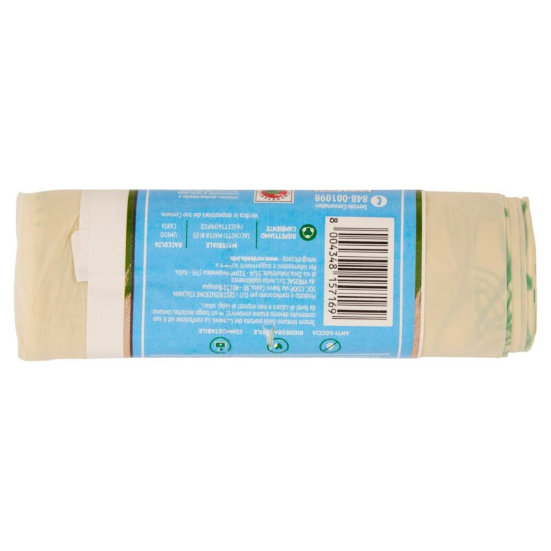 VerdeMio Sacchi Biodegradabili 42x42 cm 12 L ecologico 20 pz