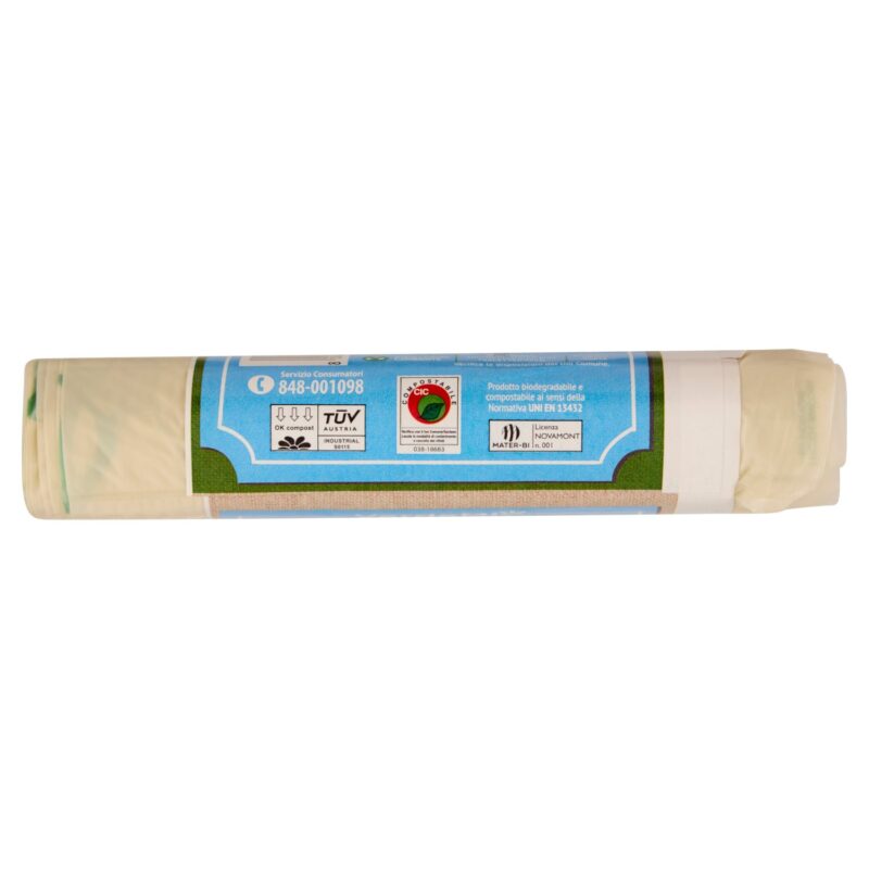 VerdeMio Sacchi Biodegradabili 42x42 cm 12 L ecologico 20 pz