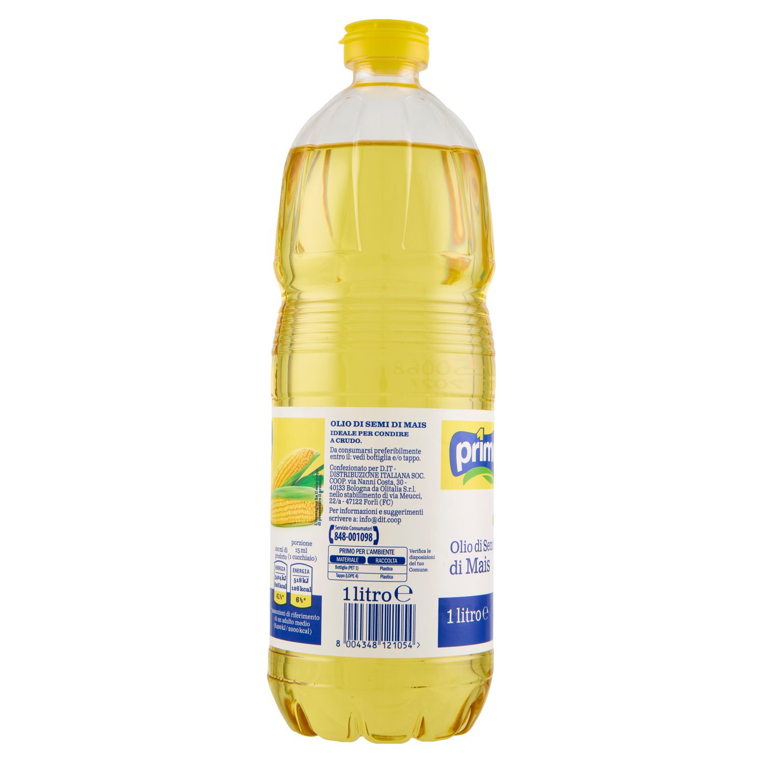 Primo Olio di Semi di Mais 1 litro
