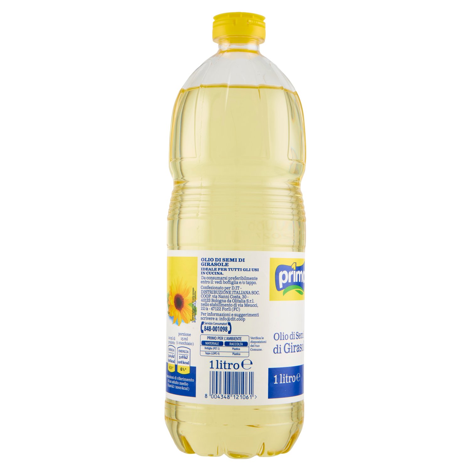 Primo Olio di Semi Girasole 1 litro
