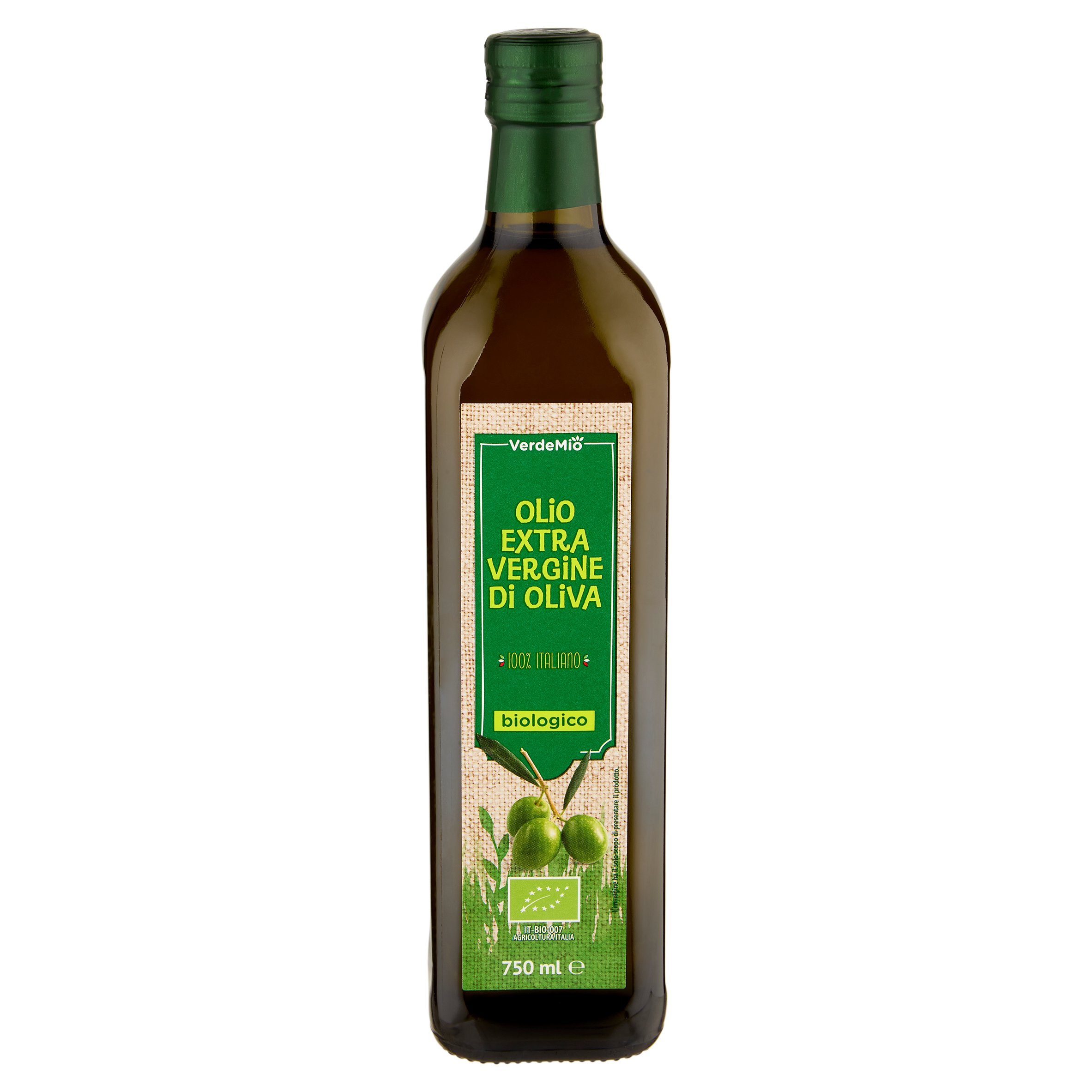 VerdeMio Olio Extra Vergine di Oliva biologico 750 ml