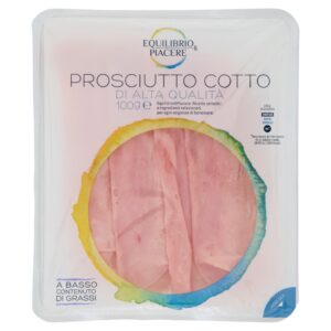 Equilibrio & Piacere Prosciutto Cotto di Alta Qualità 100 g