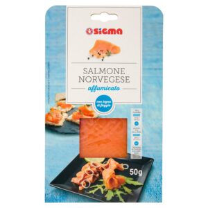 Sigma Salmone Norvegese affumicato 50 g