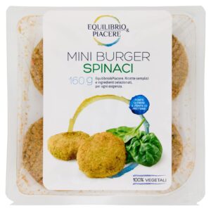 Equilibrio & Piacere Mini Burger Spinaci 160 g