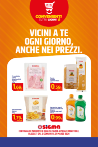 Copertina del volantino