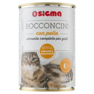 Sigma Bocconcini Gatto con pollo 400 g