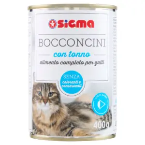 Sigma Bocconcini Gatto con tonno 400 g