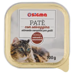 Sigma Patè Gatto con selvaggina 100 g