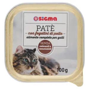 Sigma Patè Gatto con fegatini di pollo 100 g