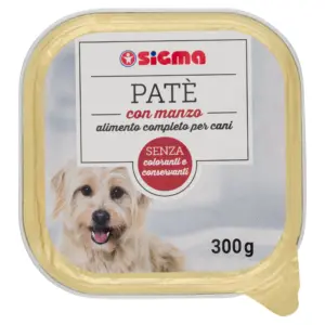 Sigma Patè Cane con manzo 300 g