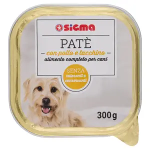 Sigma Patè Cane con pollo e tacchino 300 g
