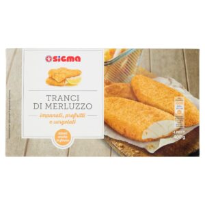 Sigma Tranci di Merluzzo impanati 400 g