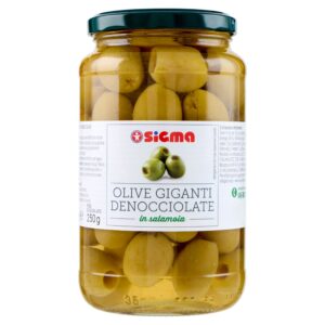 Sigma Olive Giganti Denocciolate in salamoia 550 g