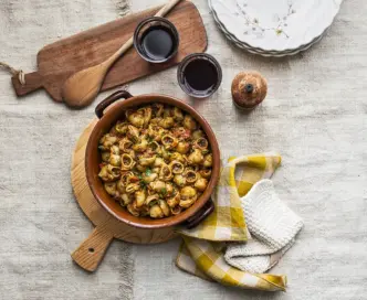 Pasta e lenticchie alla ’nduja