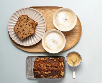 Banana bread arachidi e cioccolato