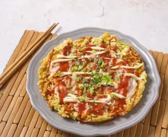 Okonomiyaki classico  facile e veloce