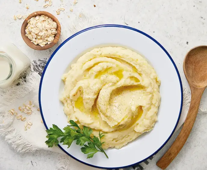 Purè Di Patate Con Bevanda Di Avena0697