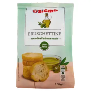 Sigma Bruschettine con olio di oliva a crudo 150 g