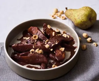 Pere speziate con cacao