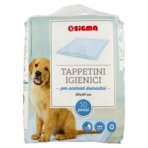 Sigma Tappetini Igienici per animali domestici 60×60 cm 10 pz