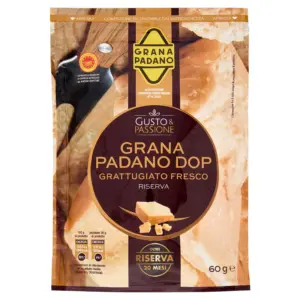 Gusto & Passione Grana Padano DOP Grattugiato 60 g