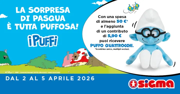 La sorpresa di Pasqua è tutta puffosa!